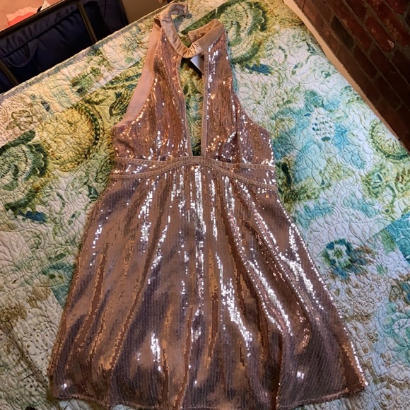 Free People Rose Gold Dress - Picture 2 of 4